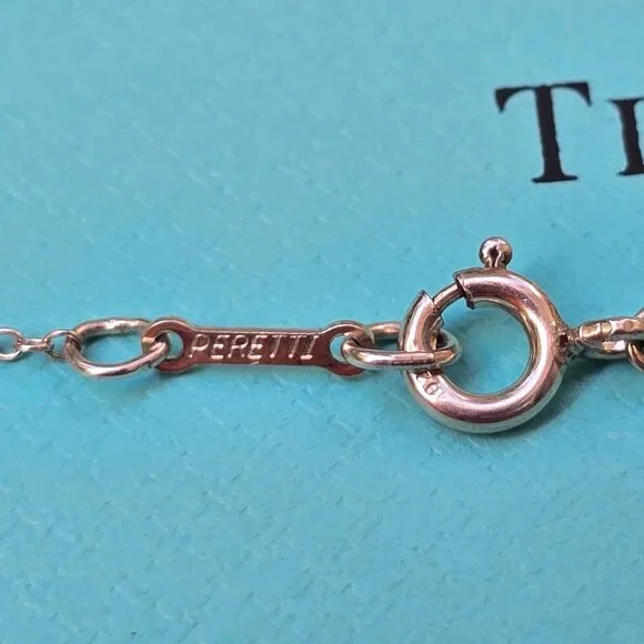 Tiffany & Co. Tear Drop on 16" Chain - Picture 4 of 5